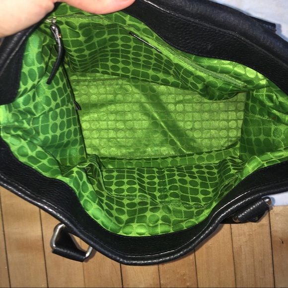 Large black Kate Spade purse - Picture 4 of 5